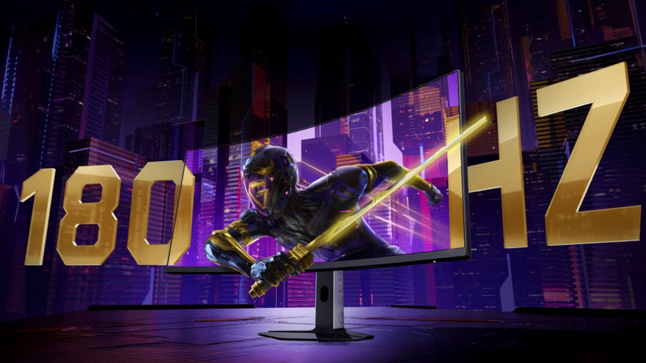 El panel de 34 pulgadas del REDMI Gaming Monitor G34WQ 2026 tiene una velocidad de refresco de 180 hercios