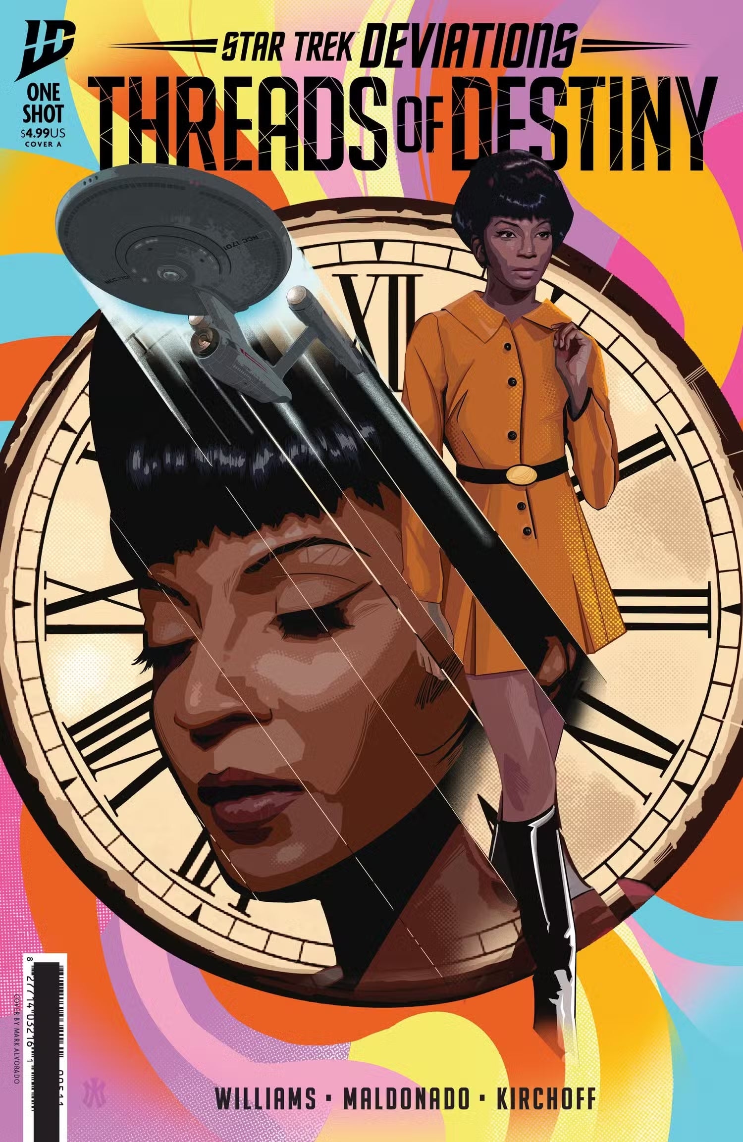 Portada de Star Trek Deviations: Threads of Destiny