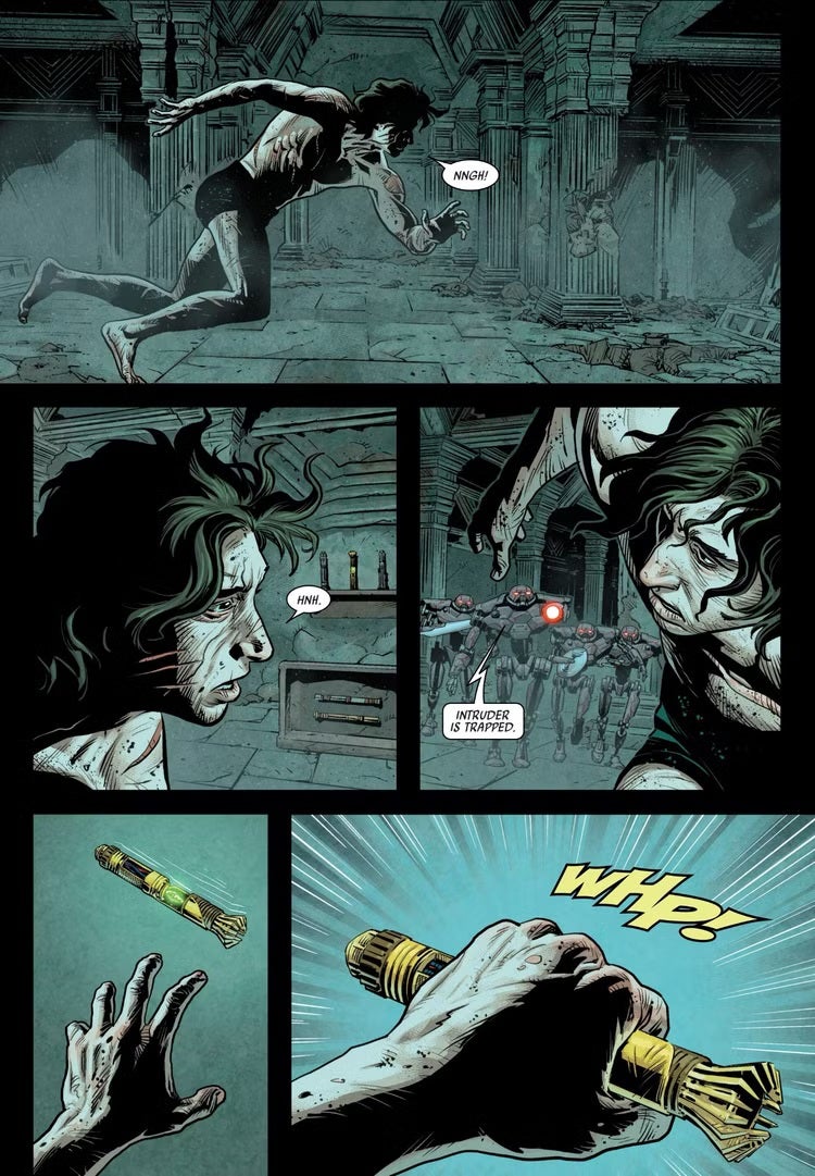 Página del cómic 'Star Wars: Legacy of Vader #11'