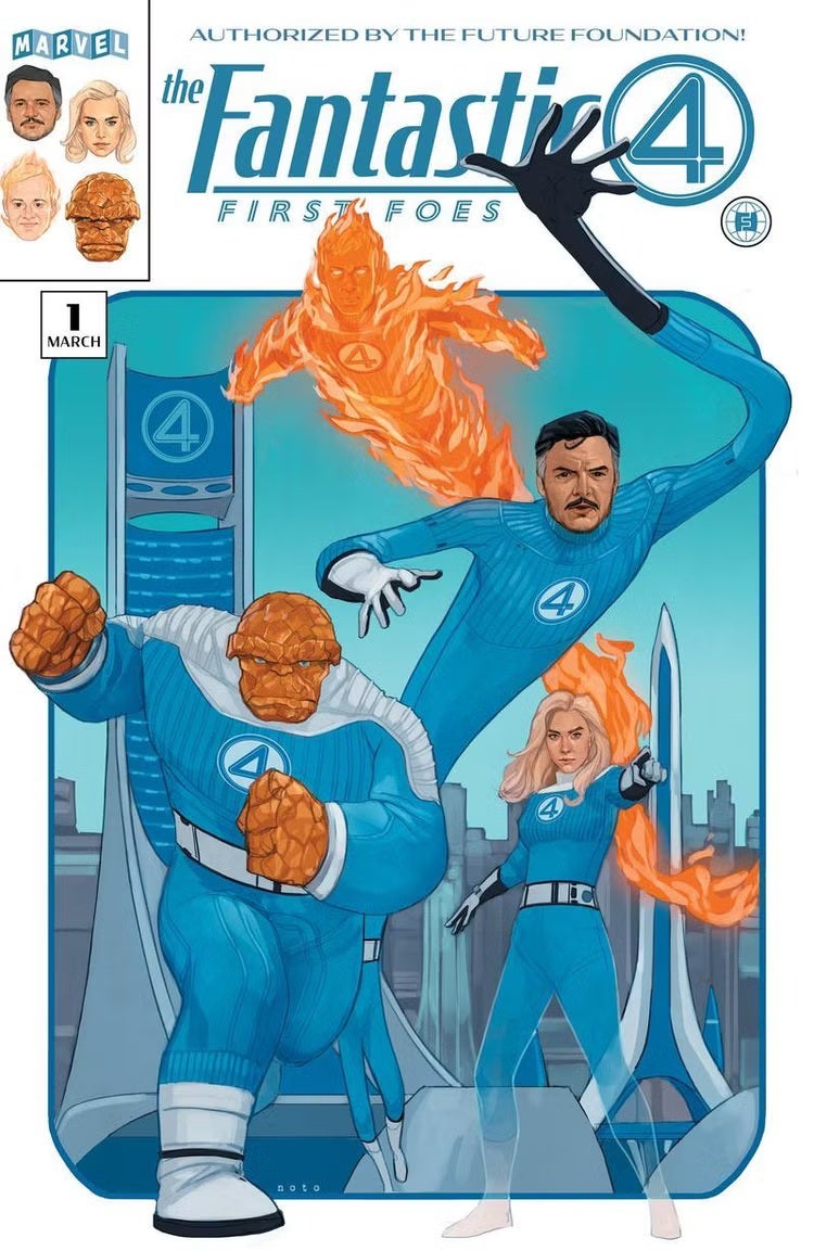 Portada de Fantastic Four: First Foes #1
