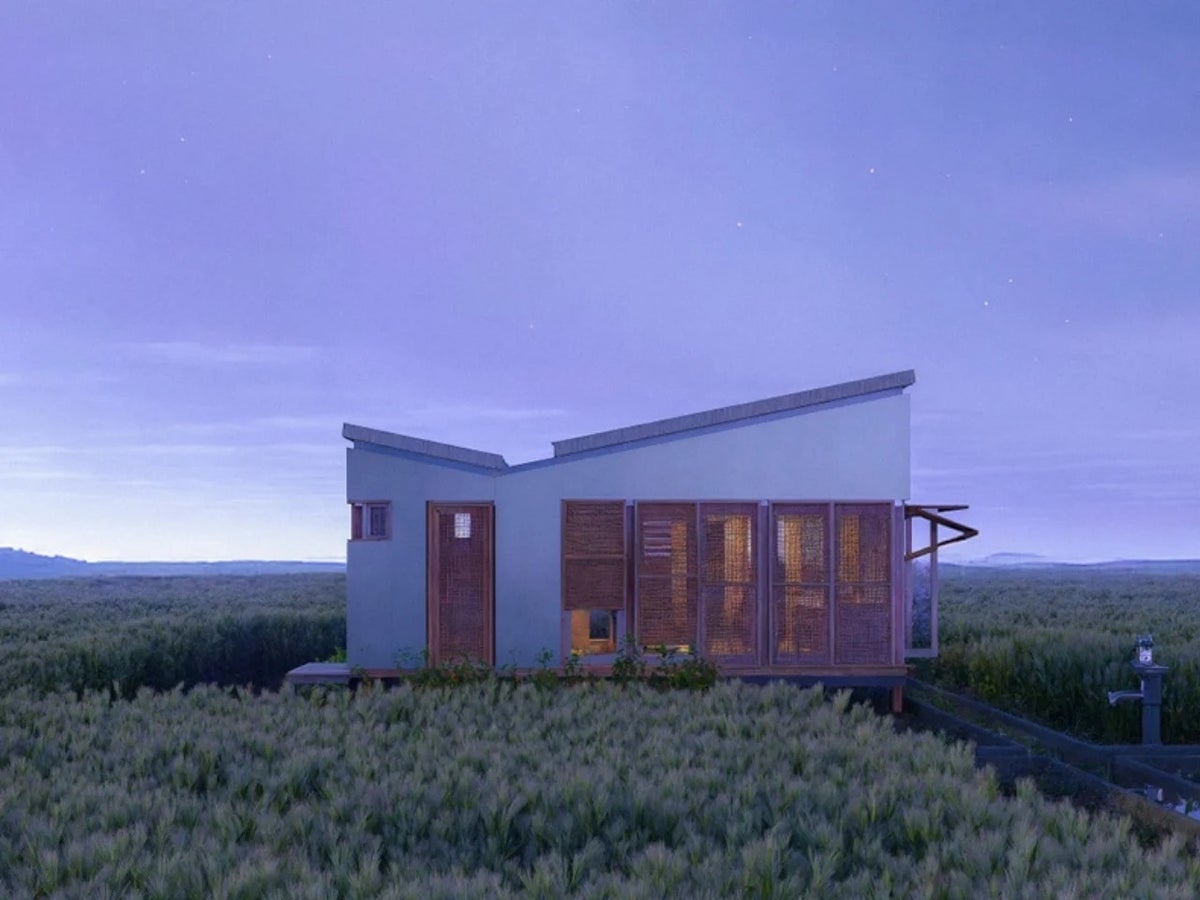 Esta mini casa no gasta agua, la devuelve: el diseño de 25 m² premiado ...