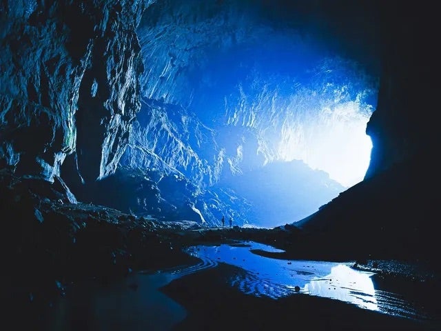 Cueva glaciar Scărișoara, Rumania.