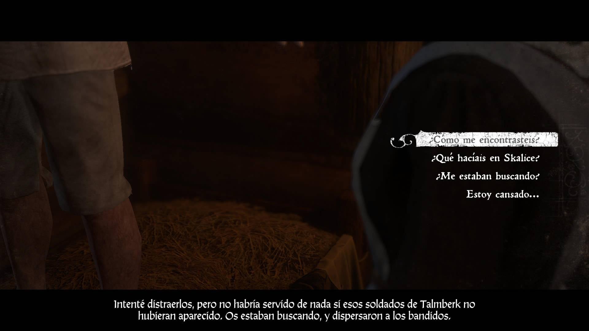 En varias situaciones he vivido este bug en los diálogos