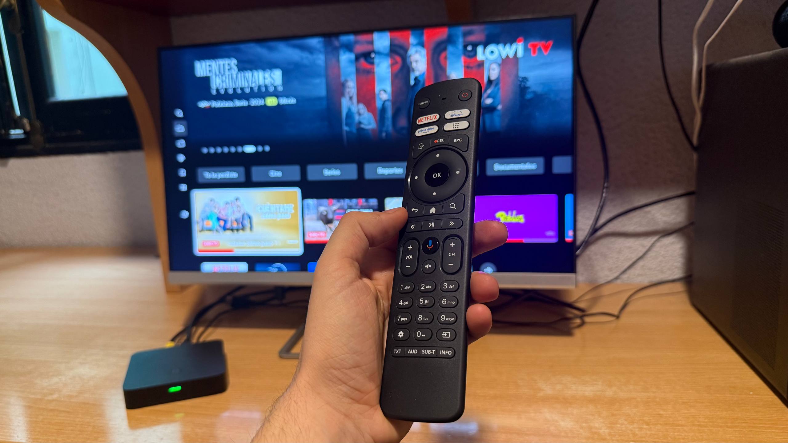 Es lo contrario a los mandos minimalistas actuales