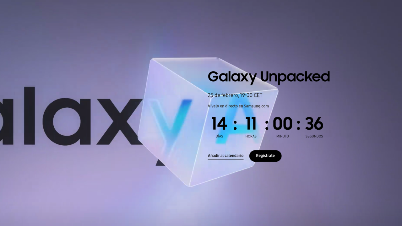 Tan solo faltan 14 días y 11 horas para que lleguen los nuevos Galaxy S26