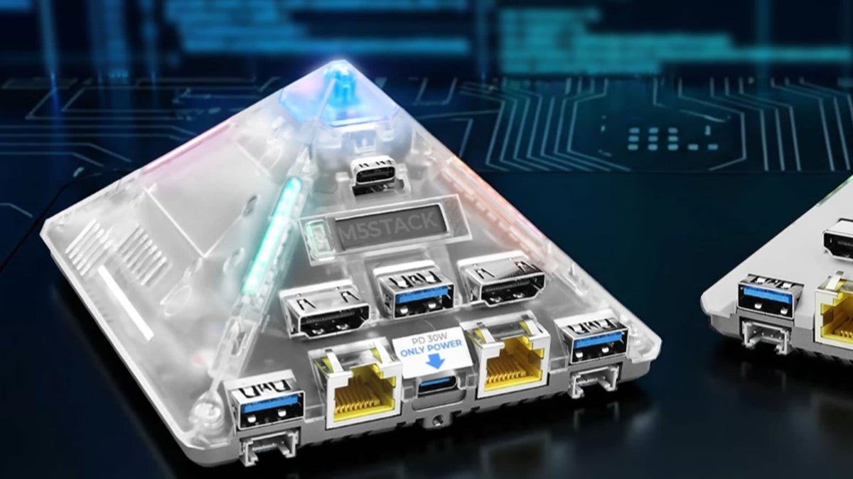 Una firma china desvela un ordenador con forma de pirámide: podría ser capaz de ejecutar la IA en local