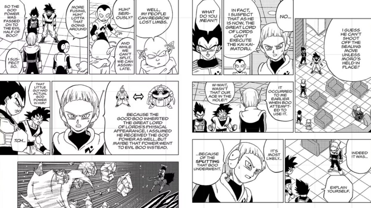 En el manga mencionan el poder de Buu