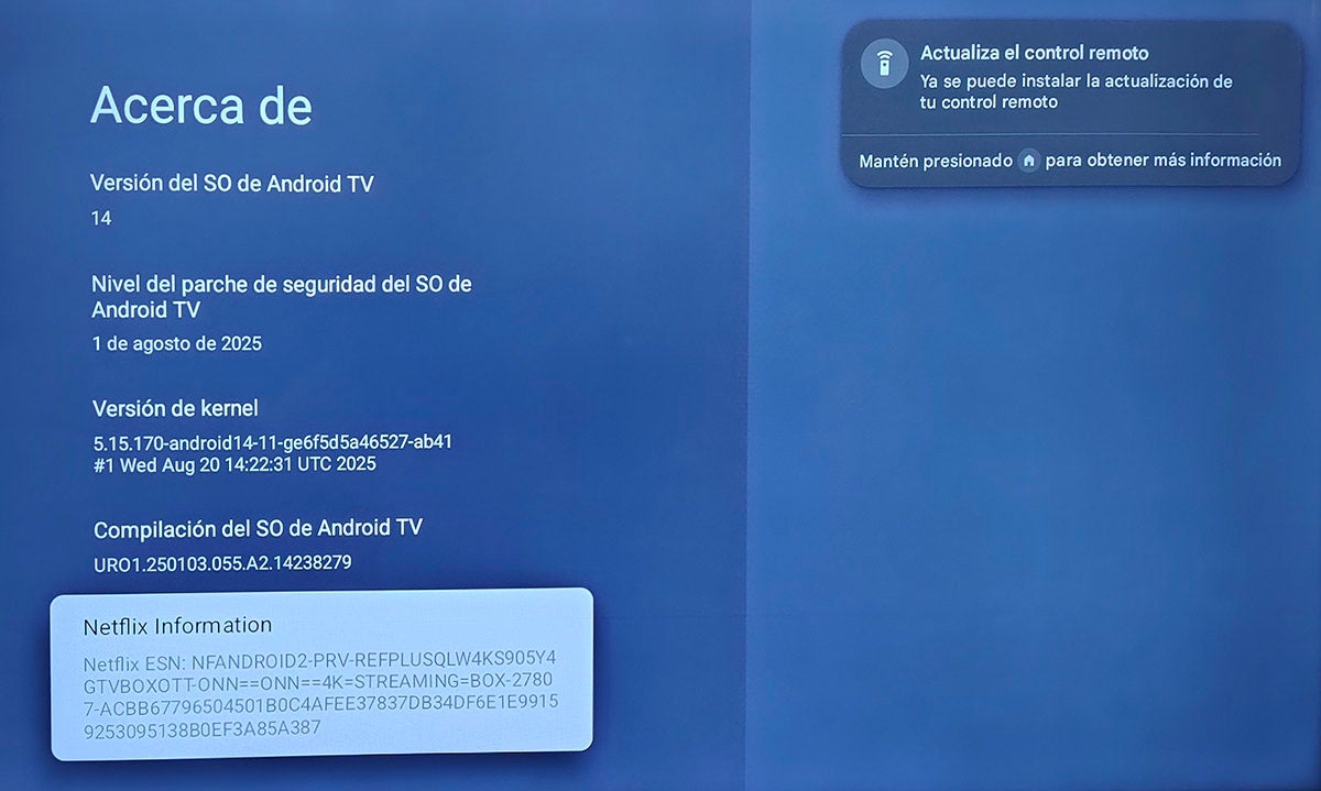 Android Tcv Cómo actualizar Android TV a la última versión disponible