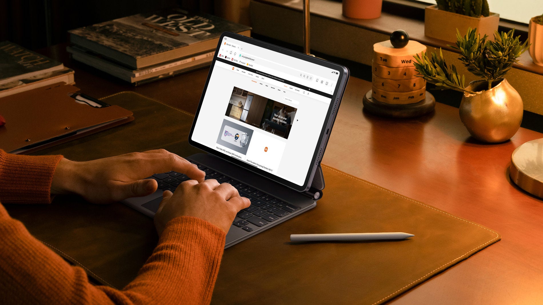 Los accesorios exclusivos de la Xiaomi Pad 8 Pro te permitirán usarla como si fuera un PC