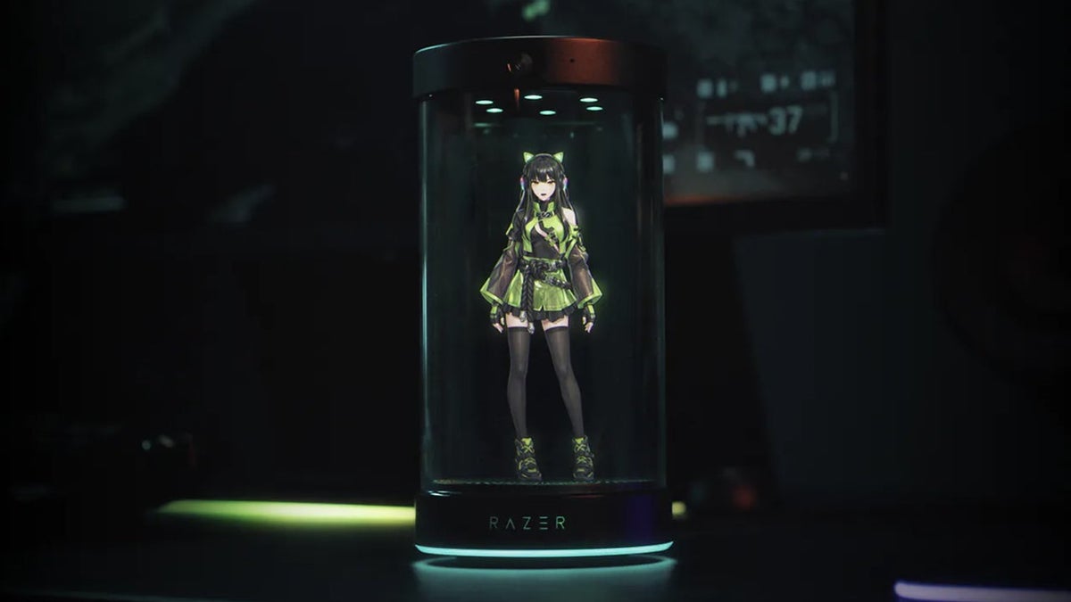 Tu nuevo secretario es un holograma de Razer: AVA ya puede reservarte citas y controlar Spotify por ti mientras juegas