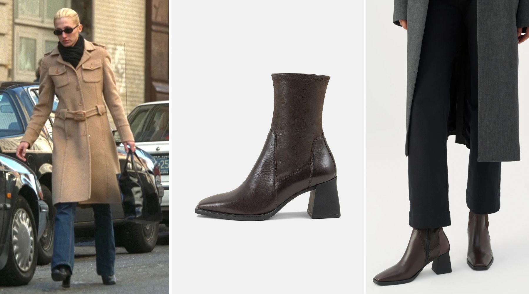 Botines HEDDA de Vagabond (159,95 €) | Getty Images y Zalando