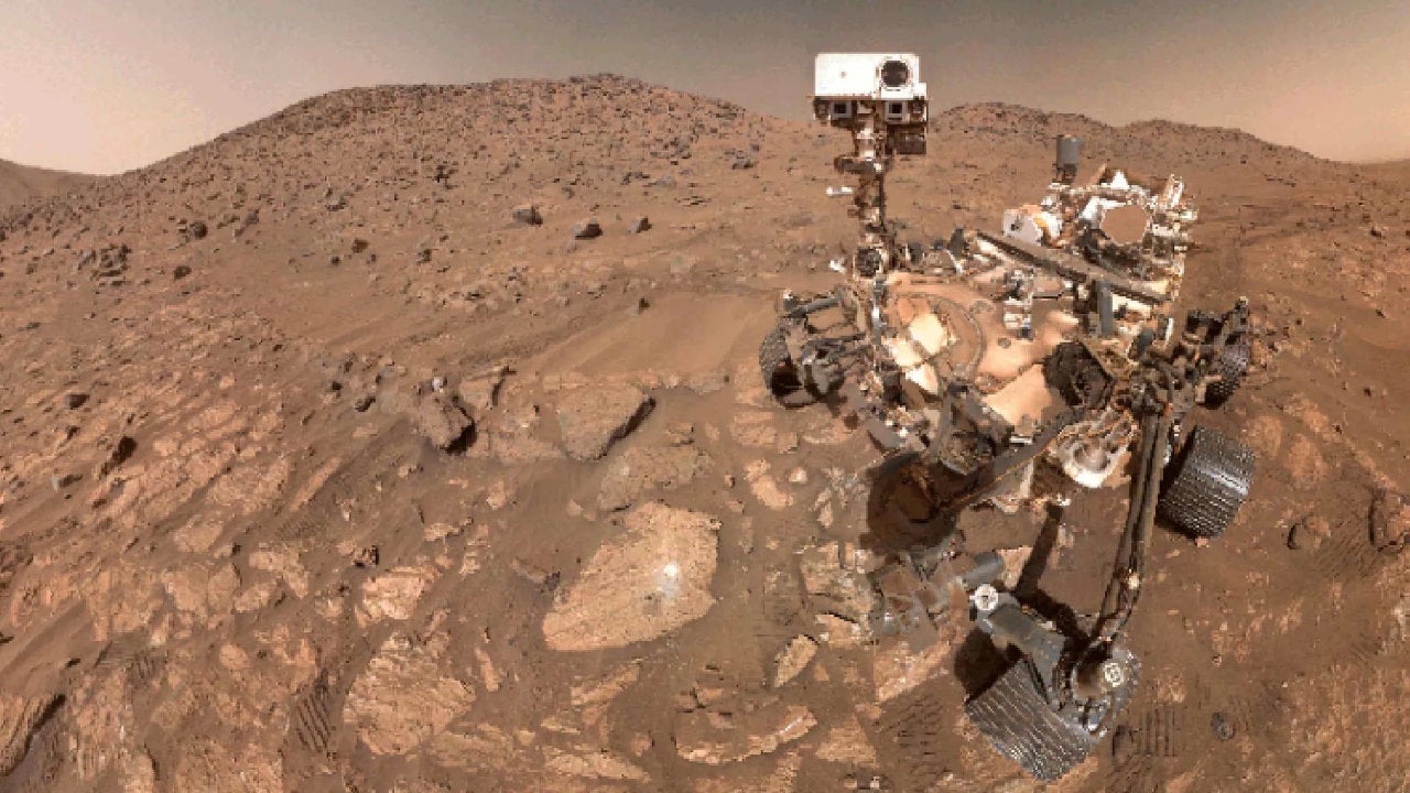 Imagen de Marte hecha por el robot Perseverance