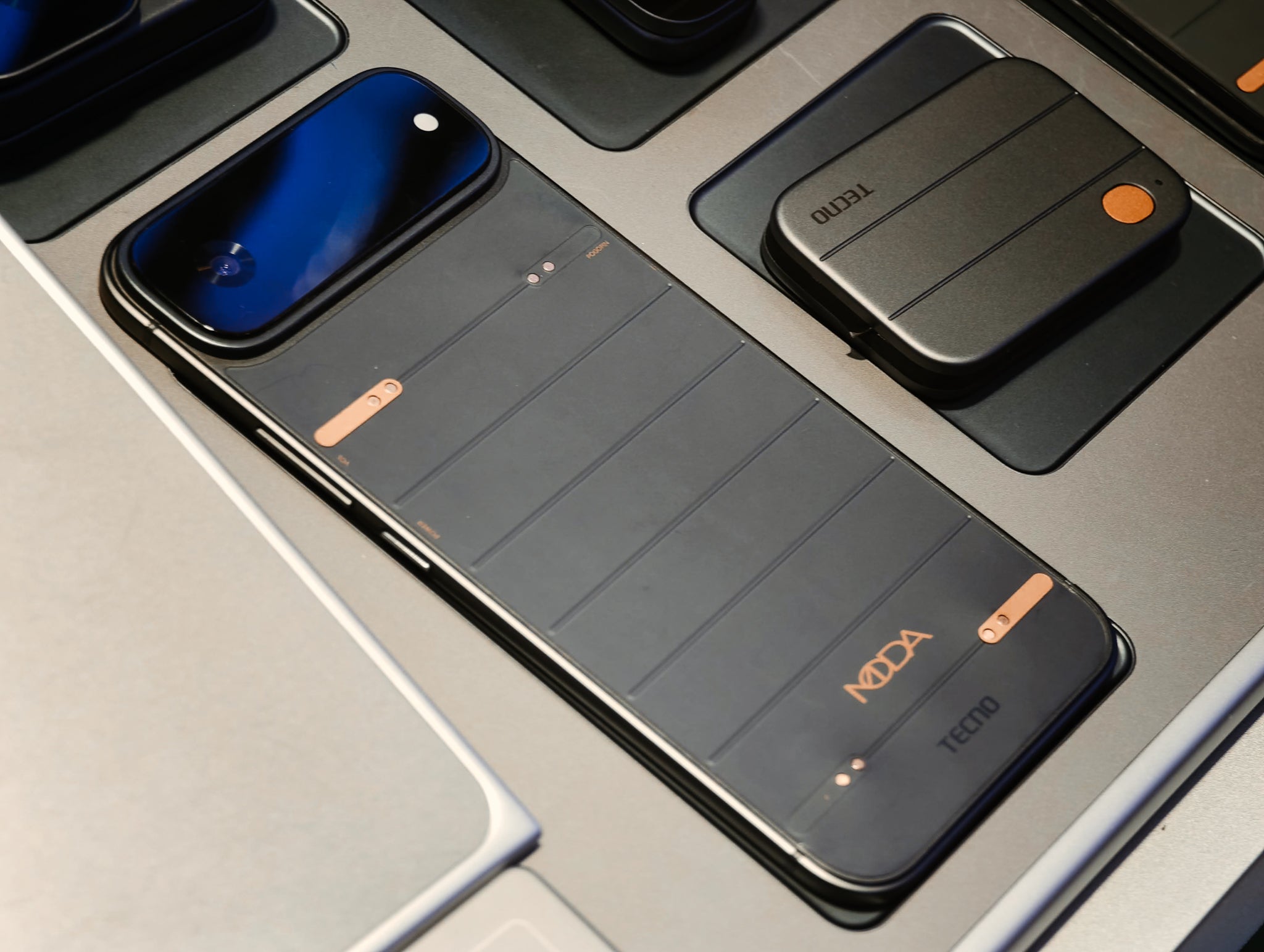 Concepto de smartphone modular de Tecno en MWC 2026 / Fotografía de Christian Collado