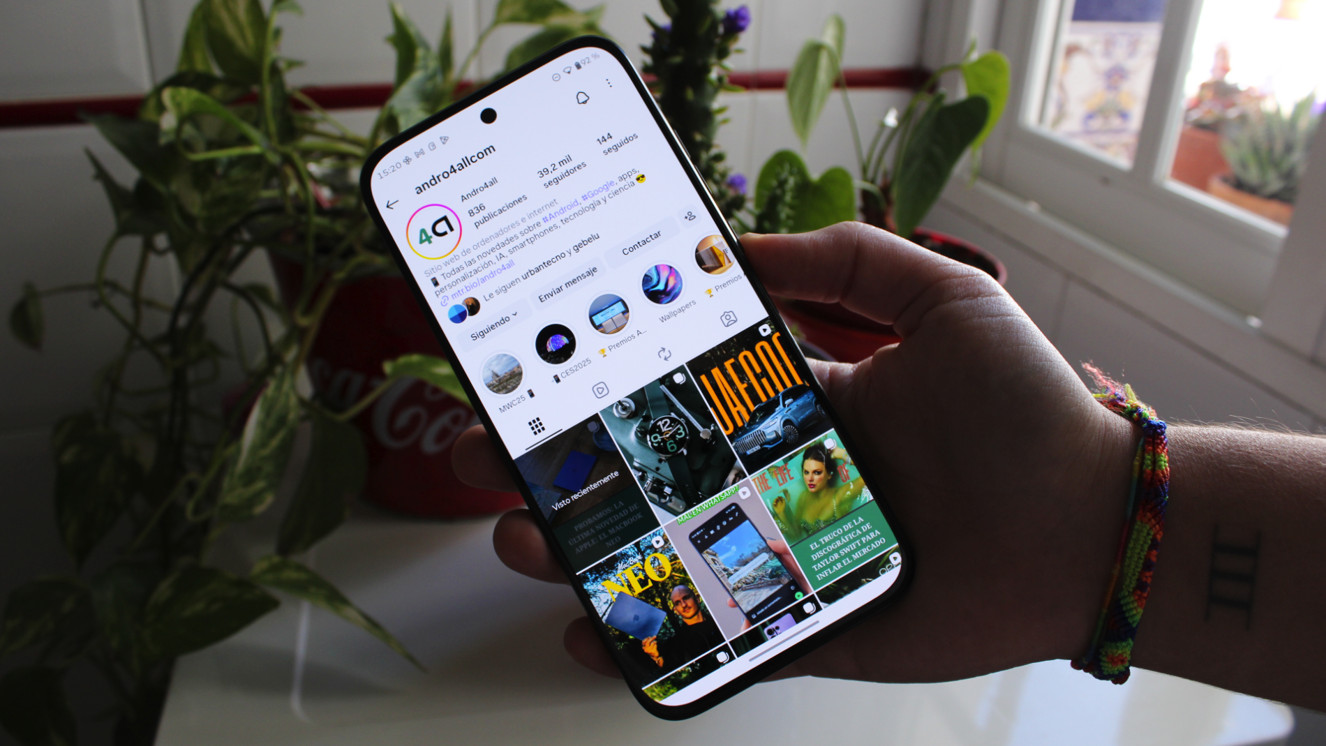 Su limitada potencia lo convierte en un teléfono para tareas básicas | Fotografía de Lucía Alcántara Gil