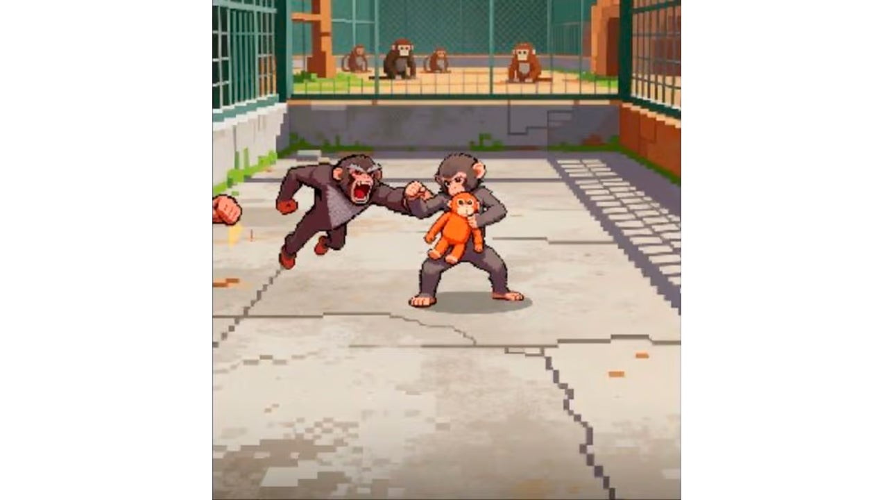 Así es el juego del mono Punch