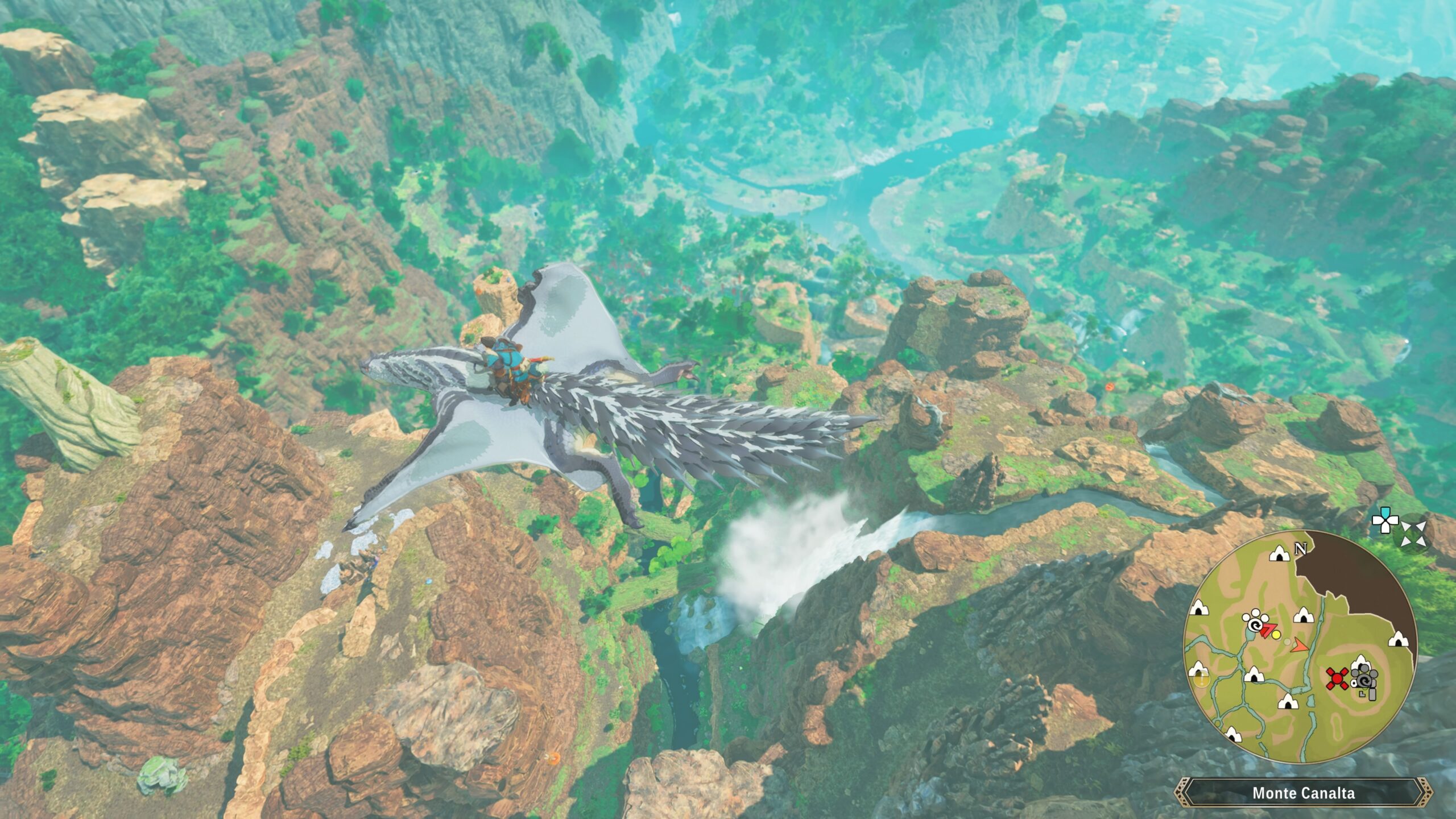 Los cielos del juego pueden sobrevolarse