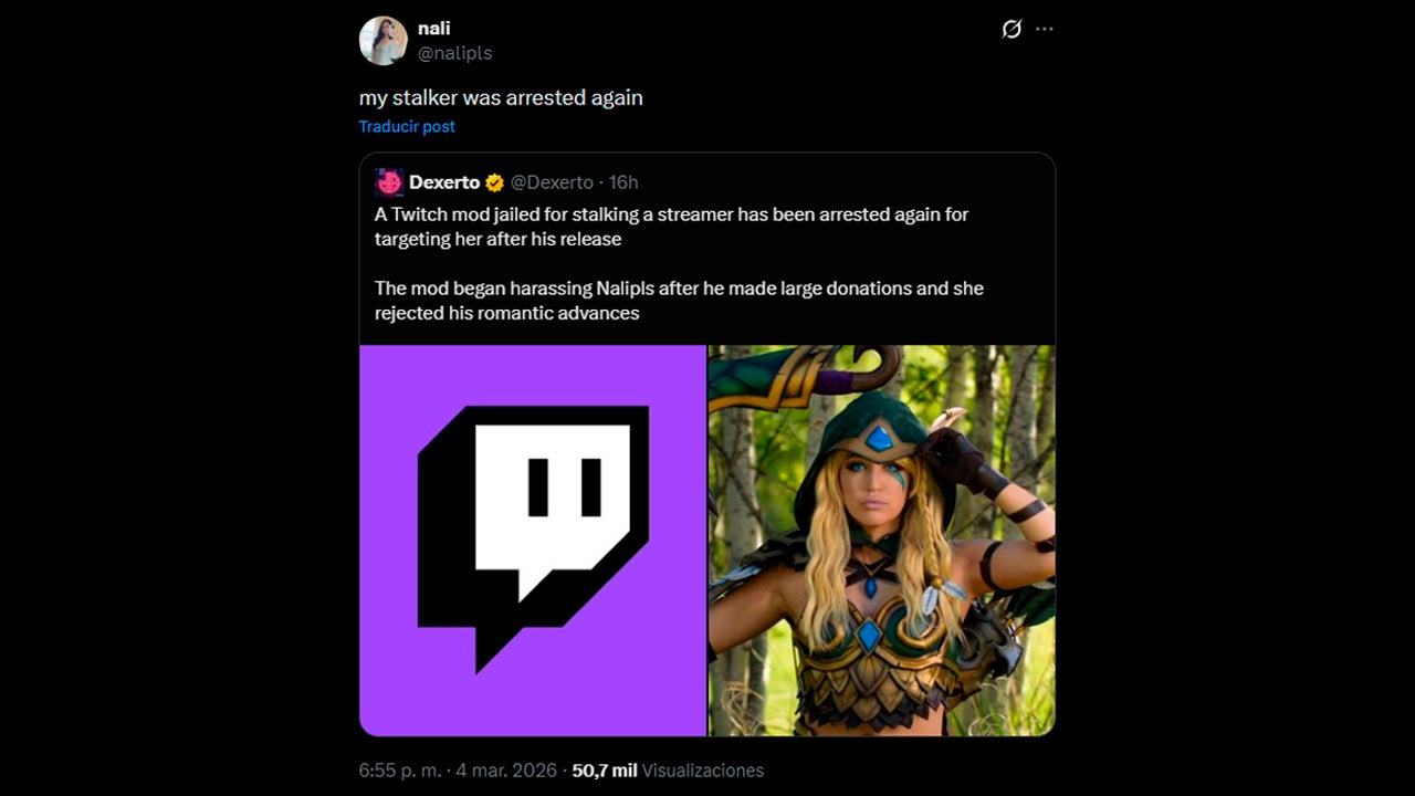 La propia streamer ha reaccionado a la noticia confirmando la información