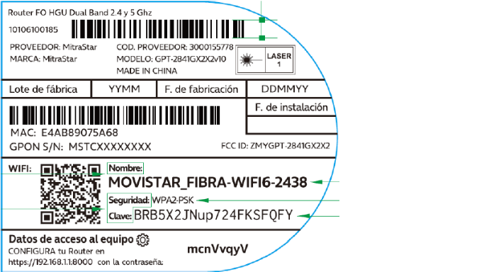 Etiqueta oficial del equipo