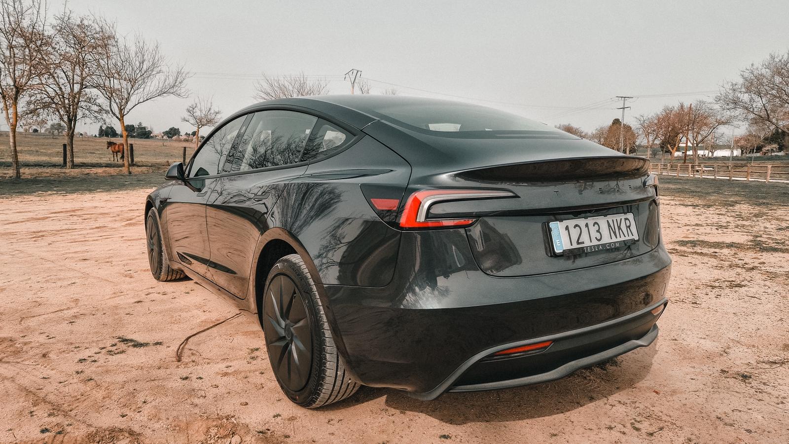 La tracción trasera se nota, se nota bastante.