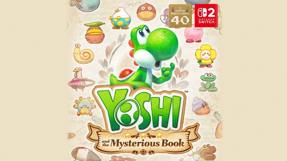 Yoshi and the Mysterious Book anuncia su fecha de lanzamiento para Nintendo Switch 2