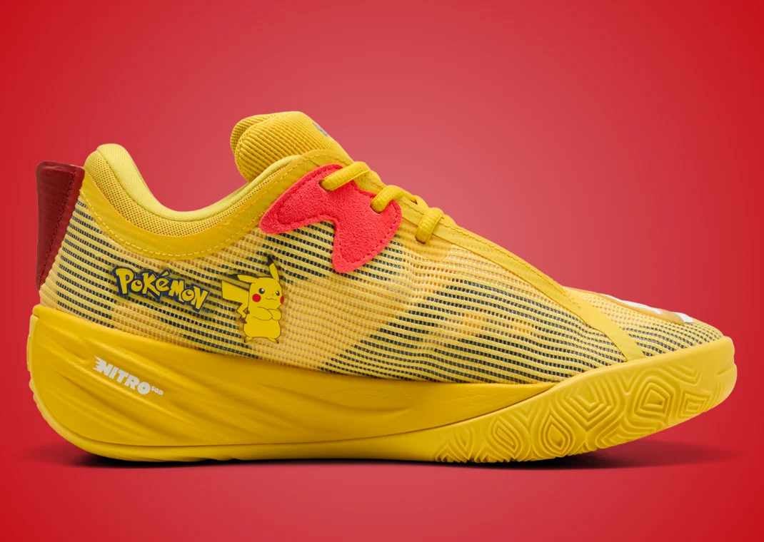 Pikachu es el gran protagonista de este modelo de zapatillas