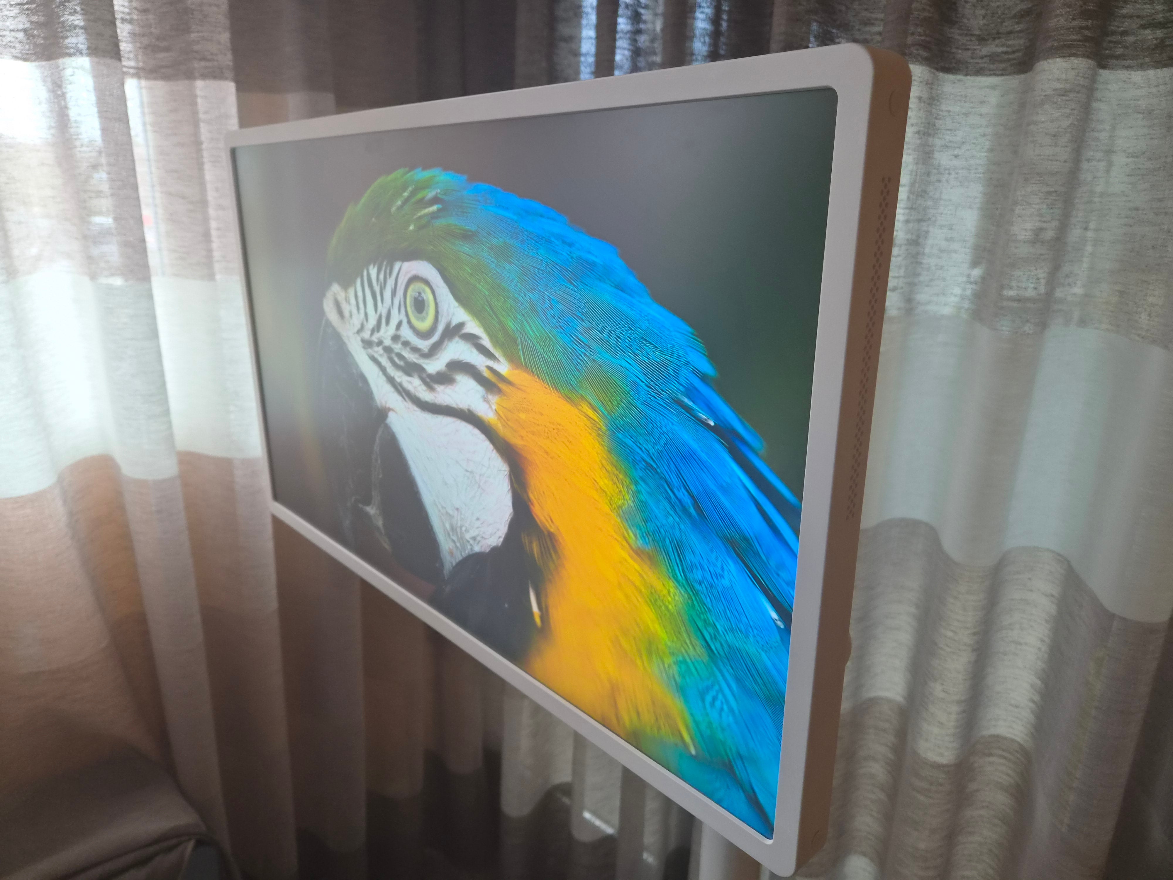 El efecto antirreflejo hace que el color muera un poquito