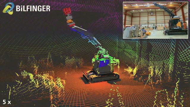 Plataforma experimental con gemelo digital pensado para la mina Asse II