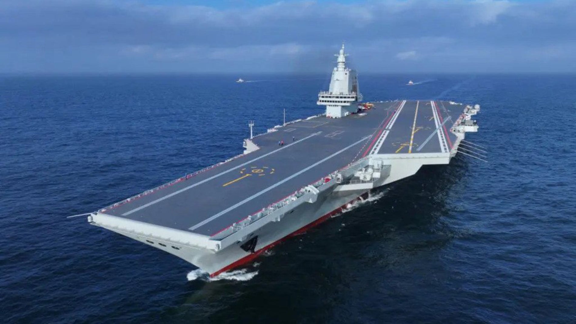 China construye su cuarto portaaviones nuclear y quiere superar al Ford de EE UU