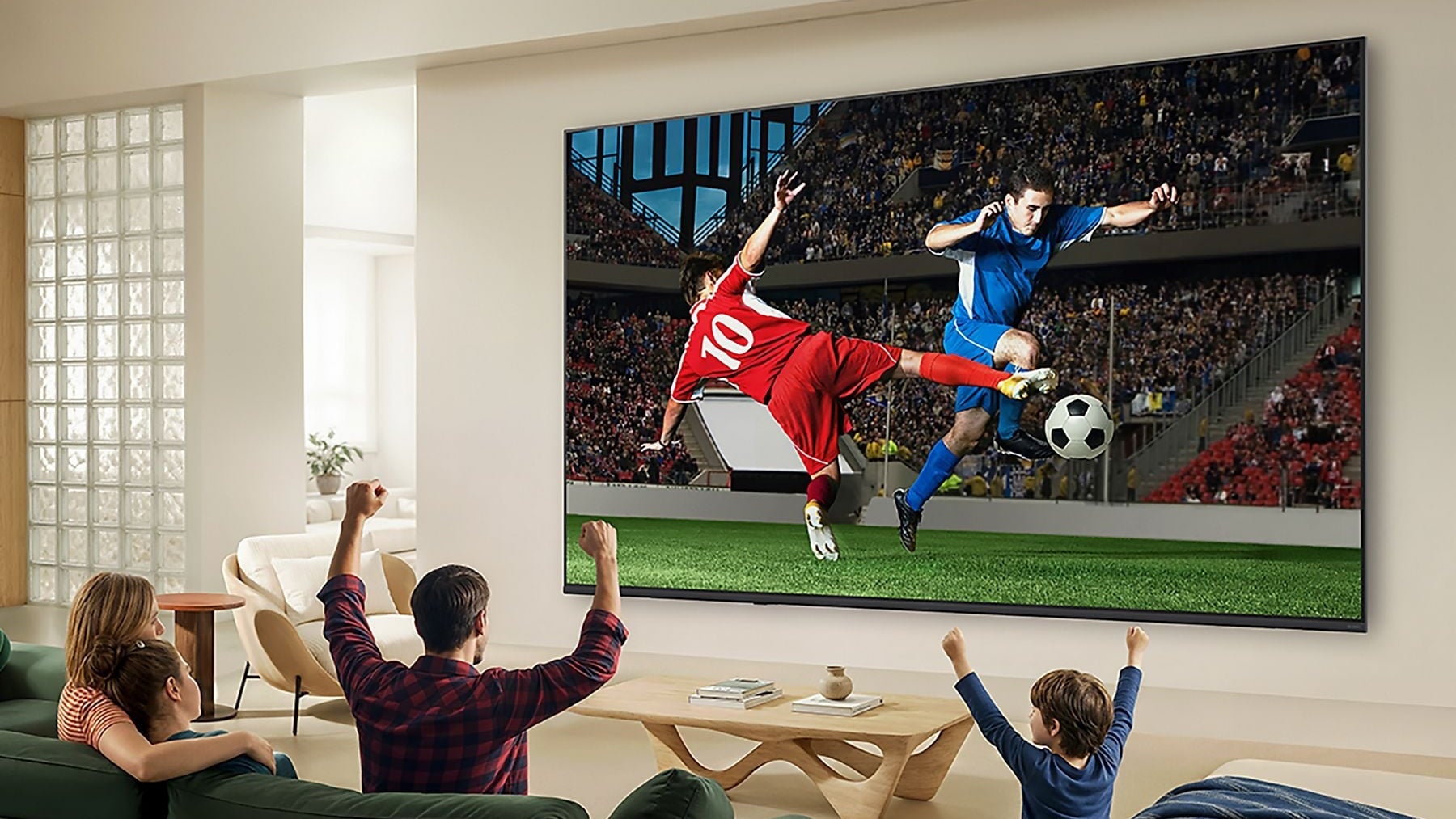 LG también monta muy buenos paneles para deportes