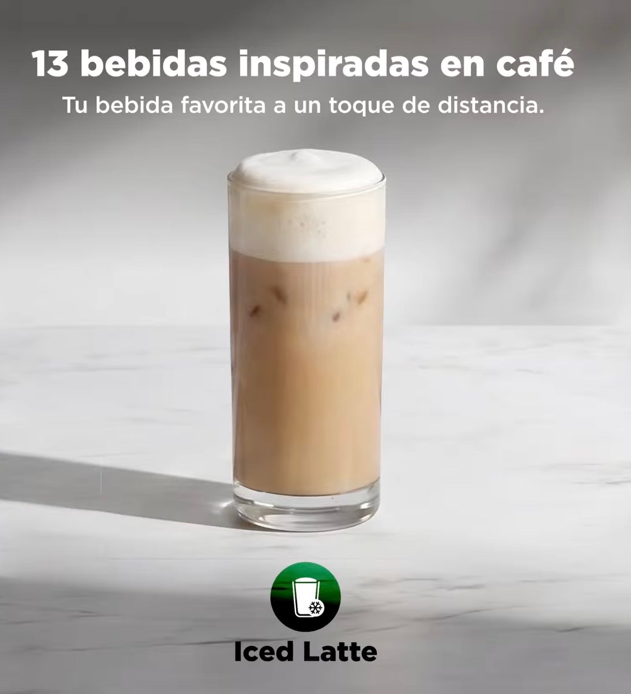 Prepara tu bebida con café favorita
