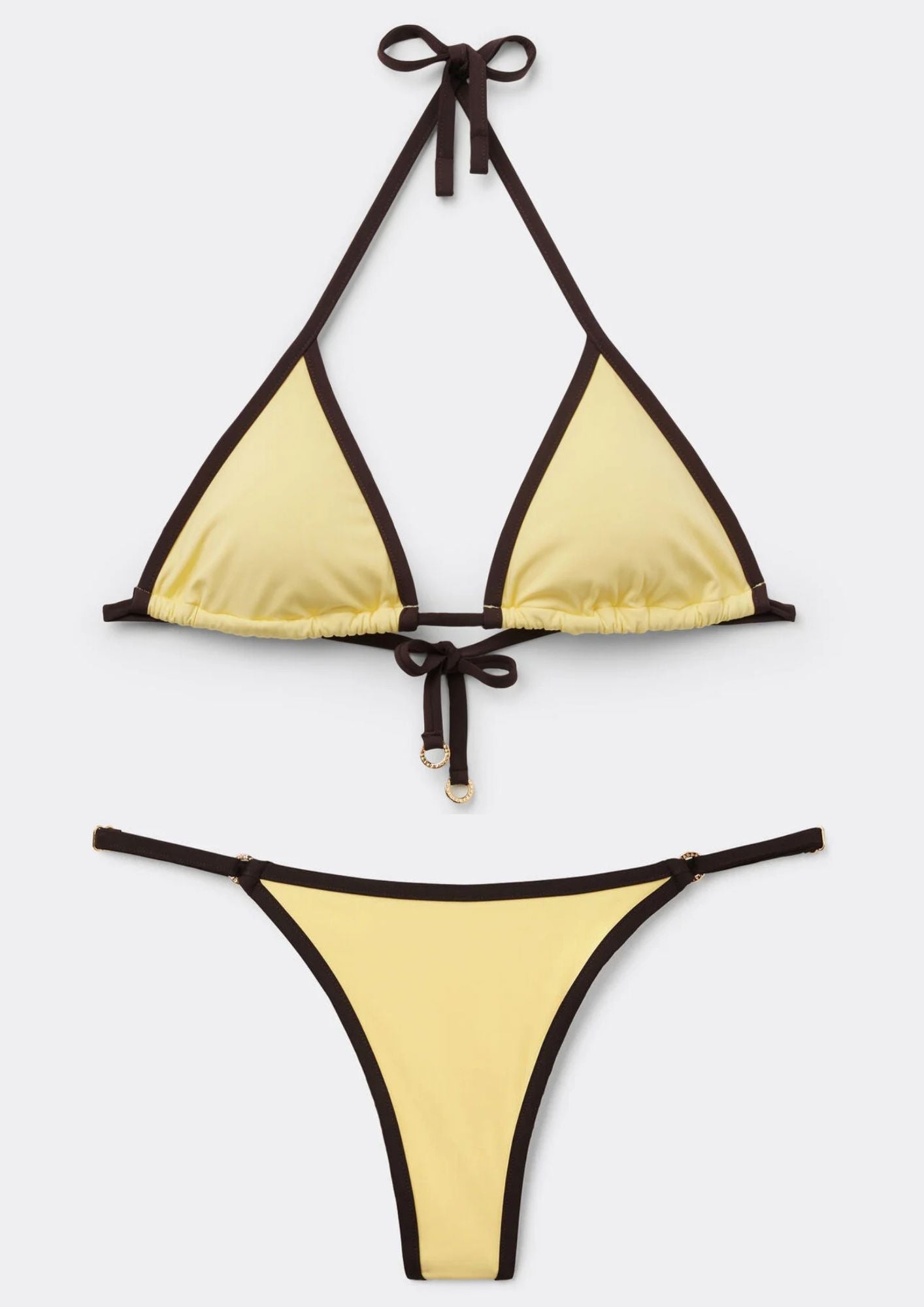 Wikini Moda El bikini amarillo mantequilla de Hailey Bieber confirma que el color ...