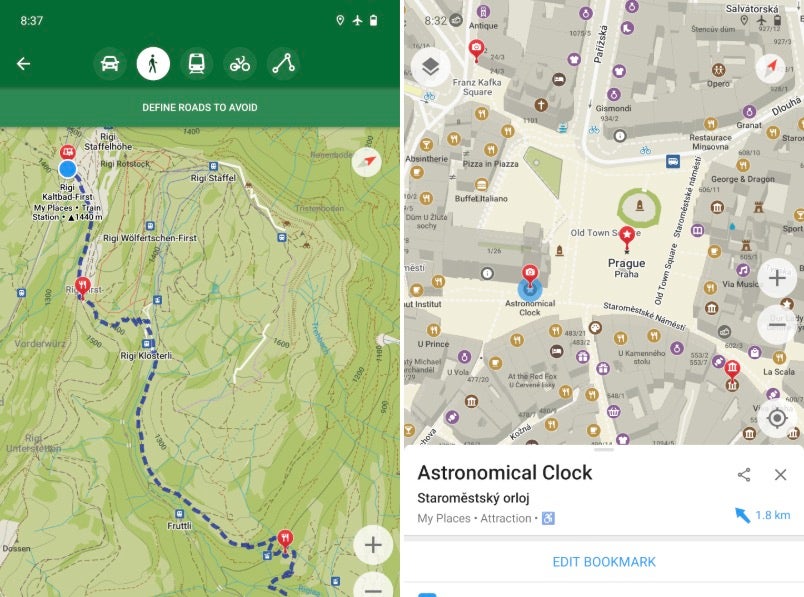 OrganicMaps es una app bestial, aunque con carencias importantes, como la ausencia de reseñas o tráfico en tiempo real