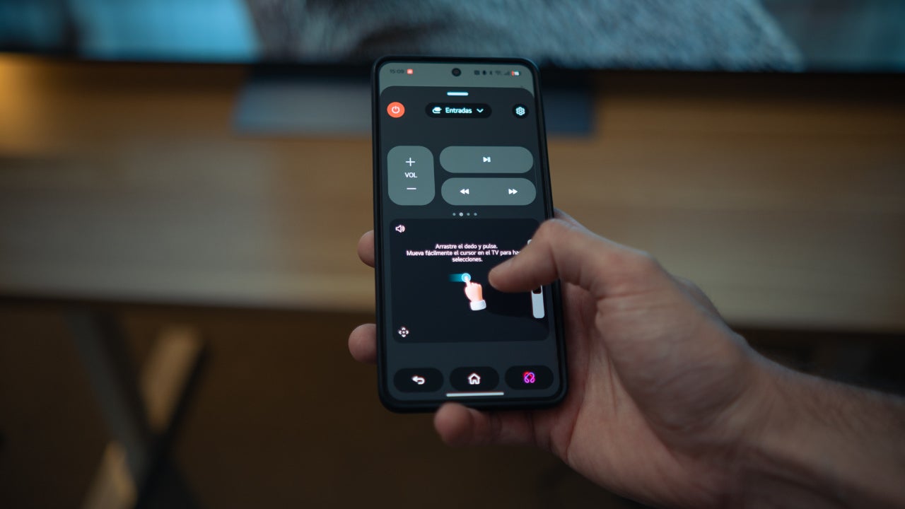 Puedes multiplicar el mando con la ayuda de LG ThinQ / Fotografía de Elisa Piñón