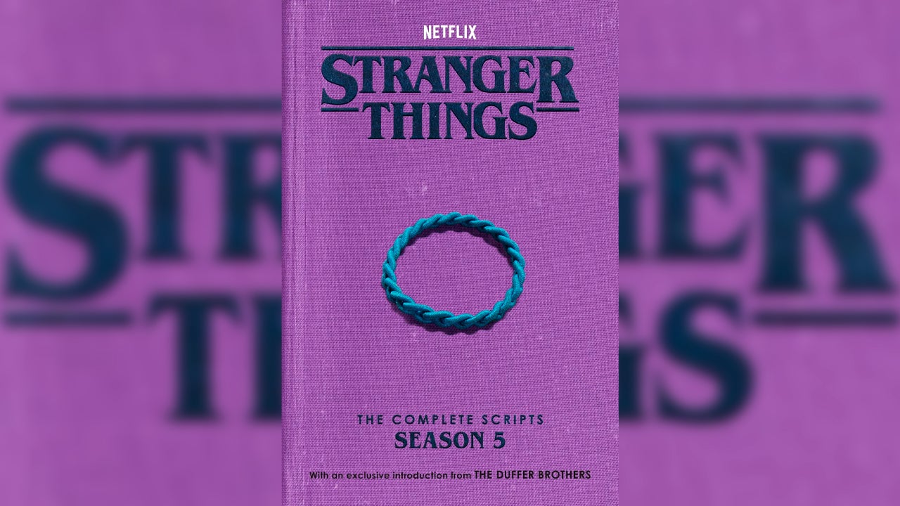 Portada del nuevo libro centrado en la temporada 5 de 'Stranger Things'