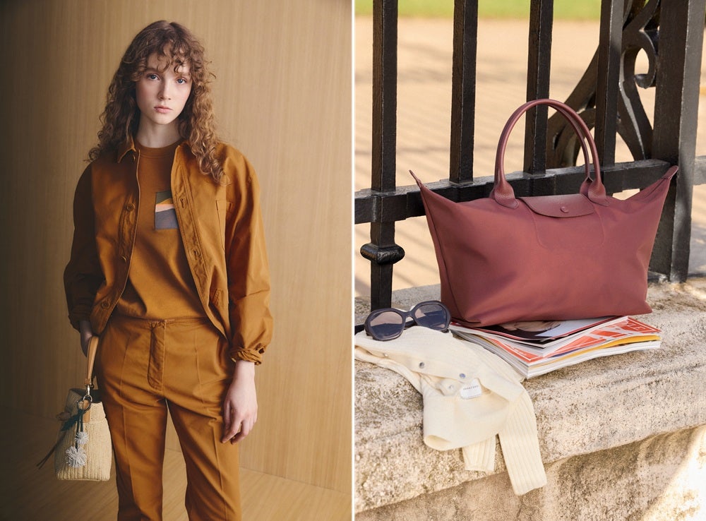 Los tonos en marrón siempre marcan las tendencias / Longchamp