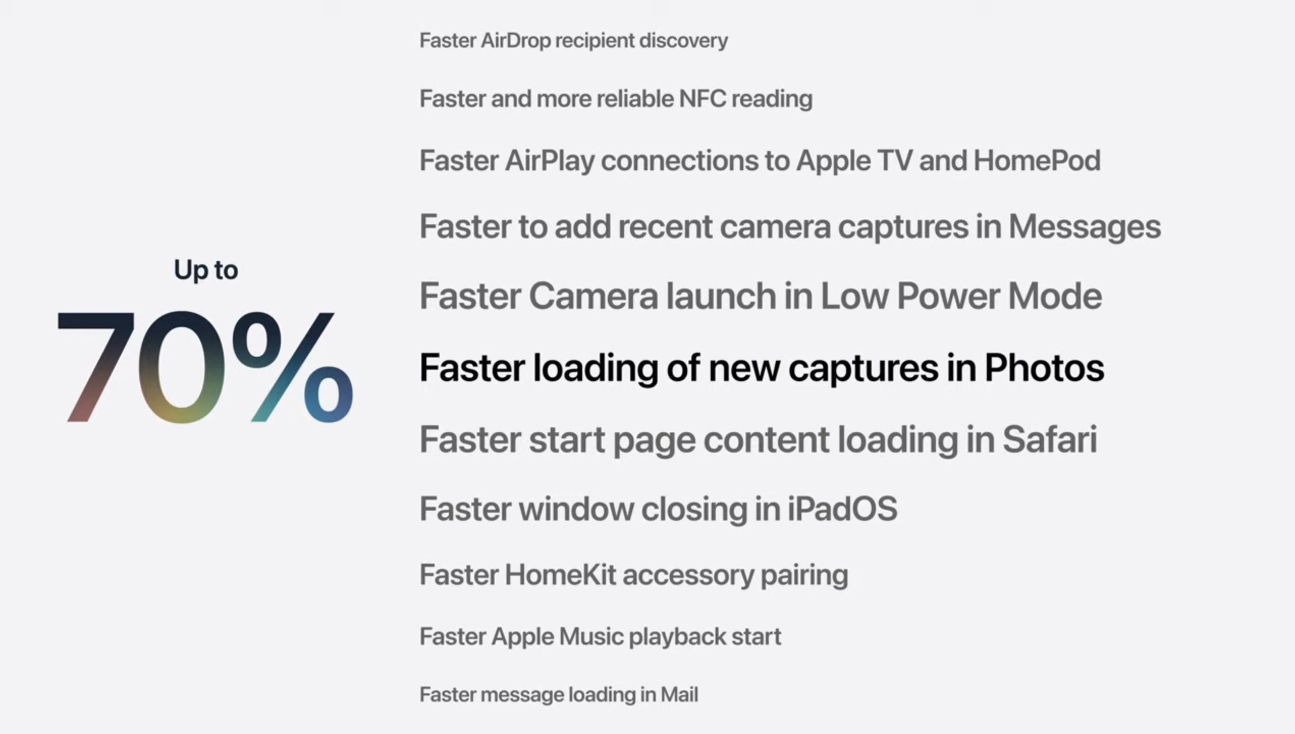 La conexión con Apple se agiliza