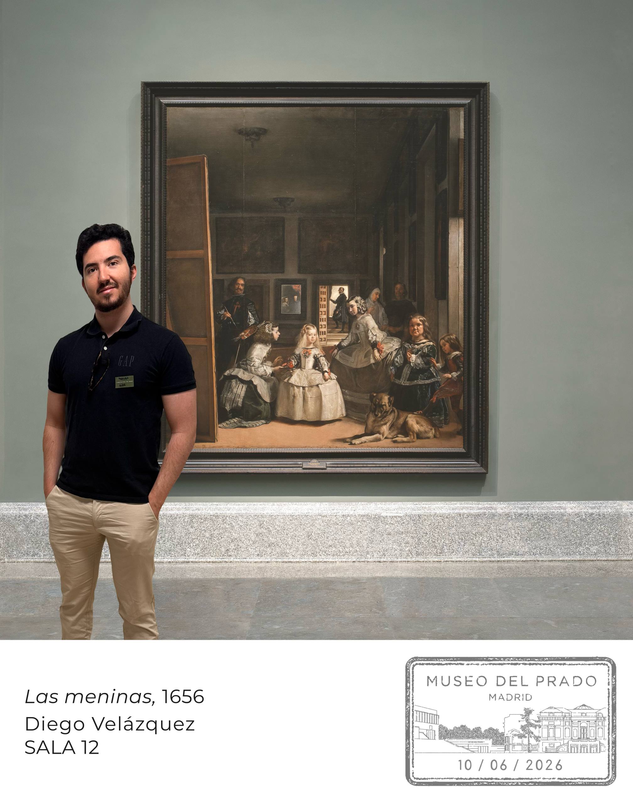 Una de las obras disponibles es 'Las meninas', de Diego Velázquez