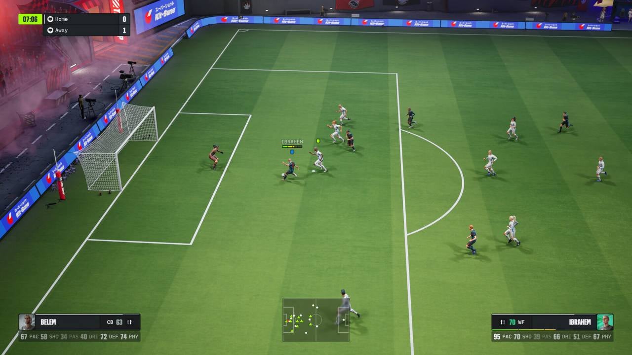 En algunas situaciones no he notado diferencia entre jugadores con mejores o peores atributos