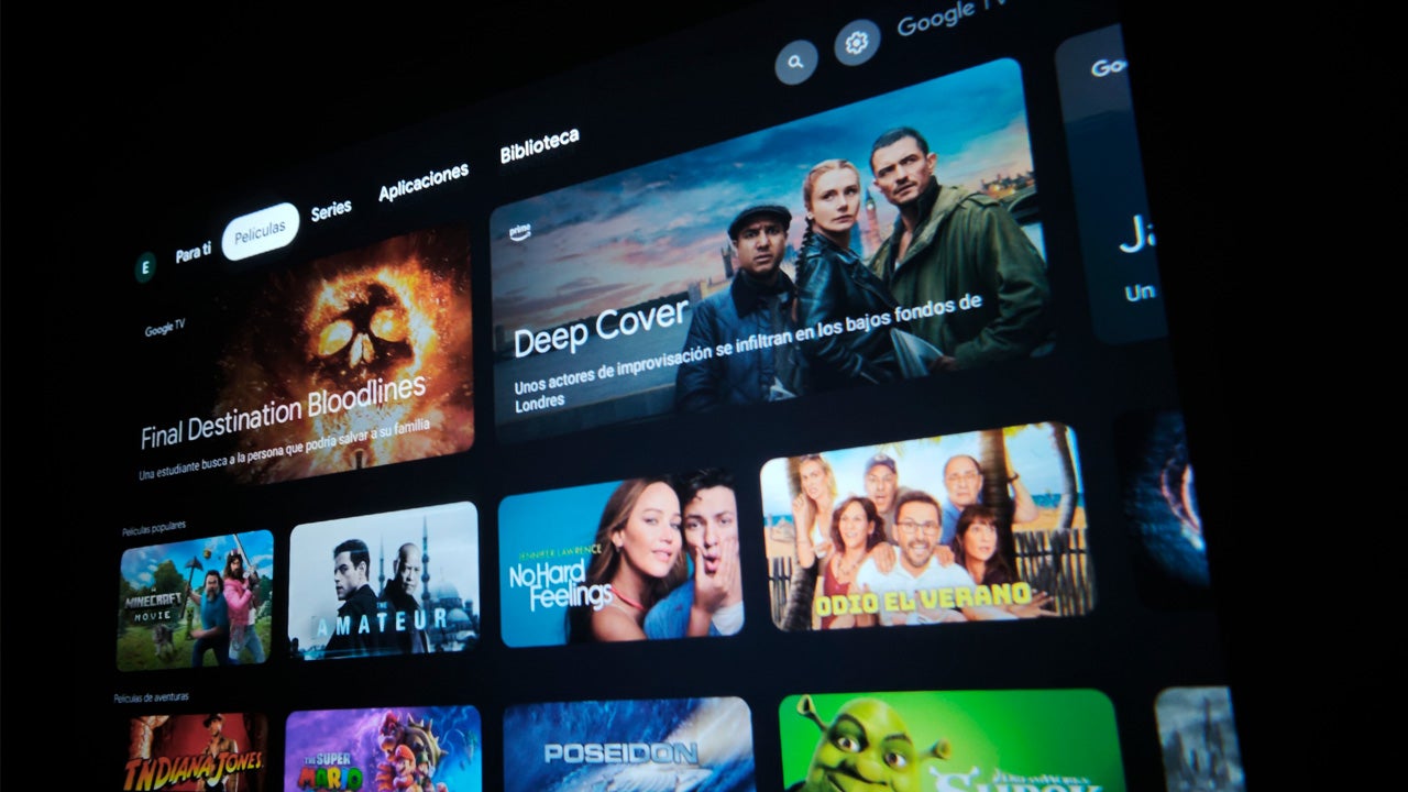 Al tener Google TV integrado es increíblemente fácil de utilizar / Fotografía de Eva Luna Rivera