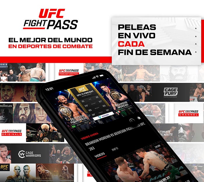 La app oficial de la UFC es completamente gratuita tanto en Android como en iOS