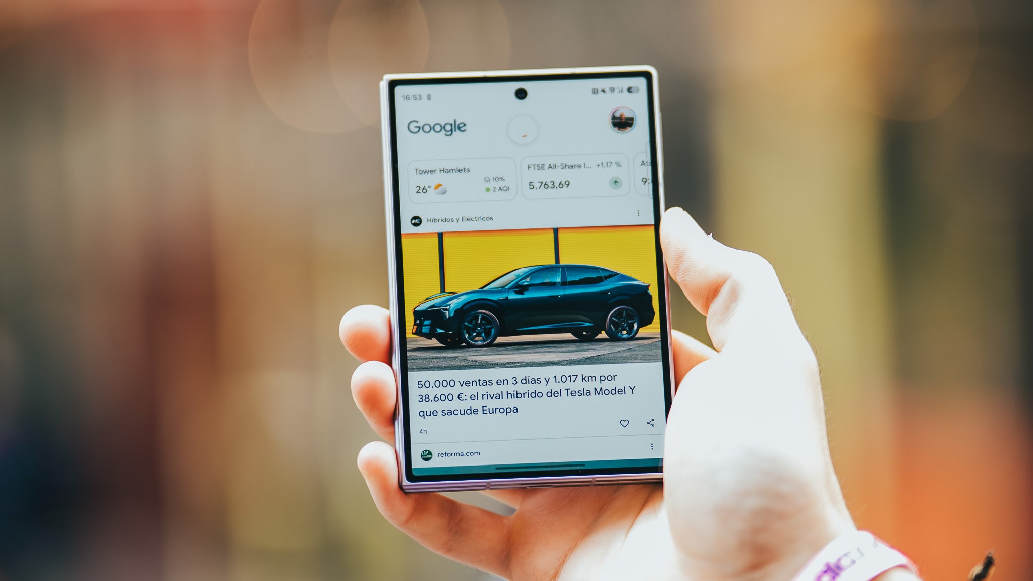 Pantalla del Samsung Galaxy Z Fold8