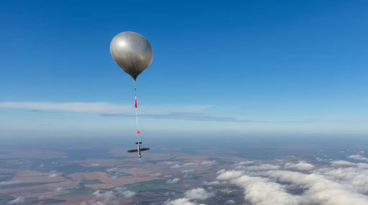 Ucrania emplea globos para elevar drones a gran altura