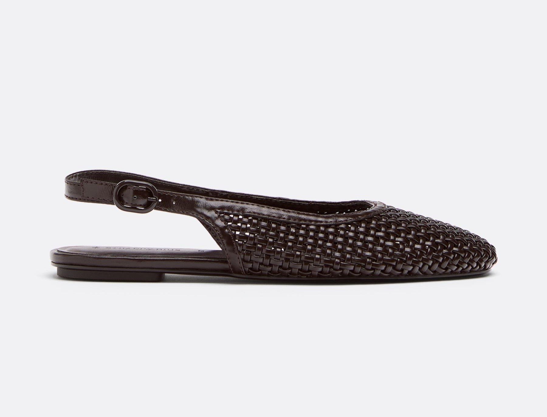 Bailarinas destalonadas trenzadas de Stradivarius (29,99 €) | Stradivarius