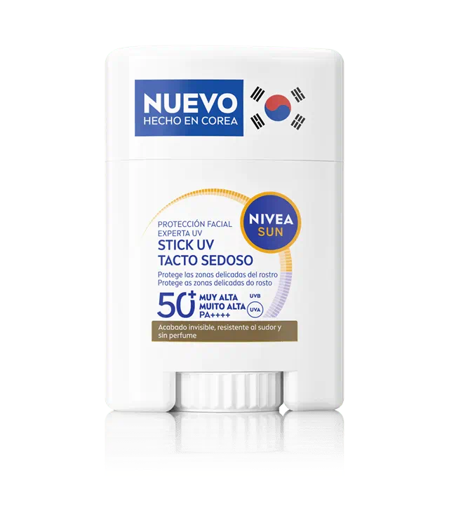NIVEA SUN Protección Facial Stick UV Tacto Sedoso SPF 50+ (12,99 €) | Primor