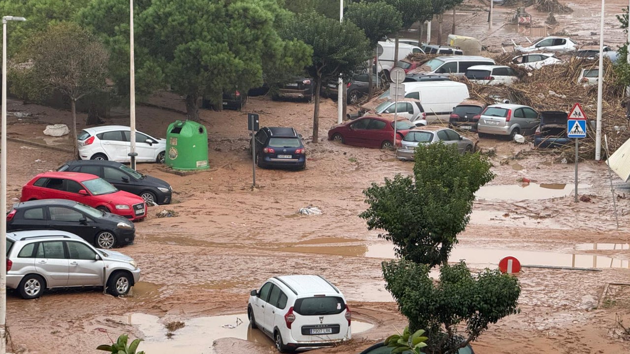 Así quedó el municipio valenciano de Catarroja tras el paso de la DANA de 2024
