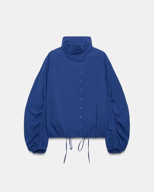 Chaqueta de tejido técnico con botones (35,95 €) | Zara