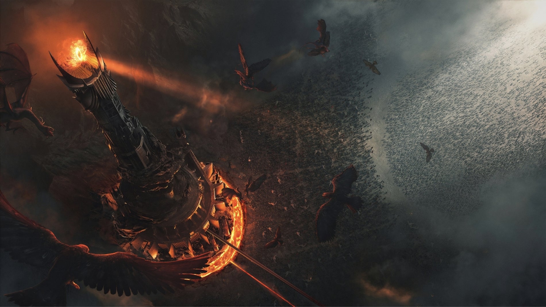 Sauron es el Señor Oscuro que amenaza la Tierra Media en 'El Señor de los Anillos'