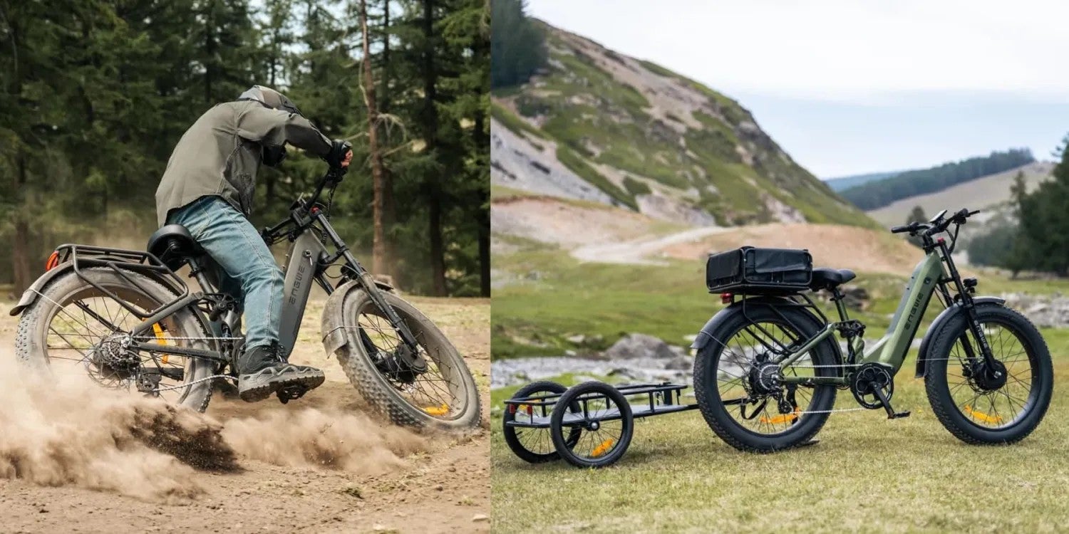 Pones pedales a un tanque, sale esto: ENGWE lanza la E26 3.0, un monstruo todoterreno con doble motor de 2.000 W