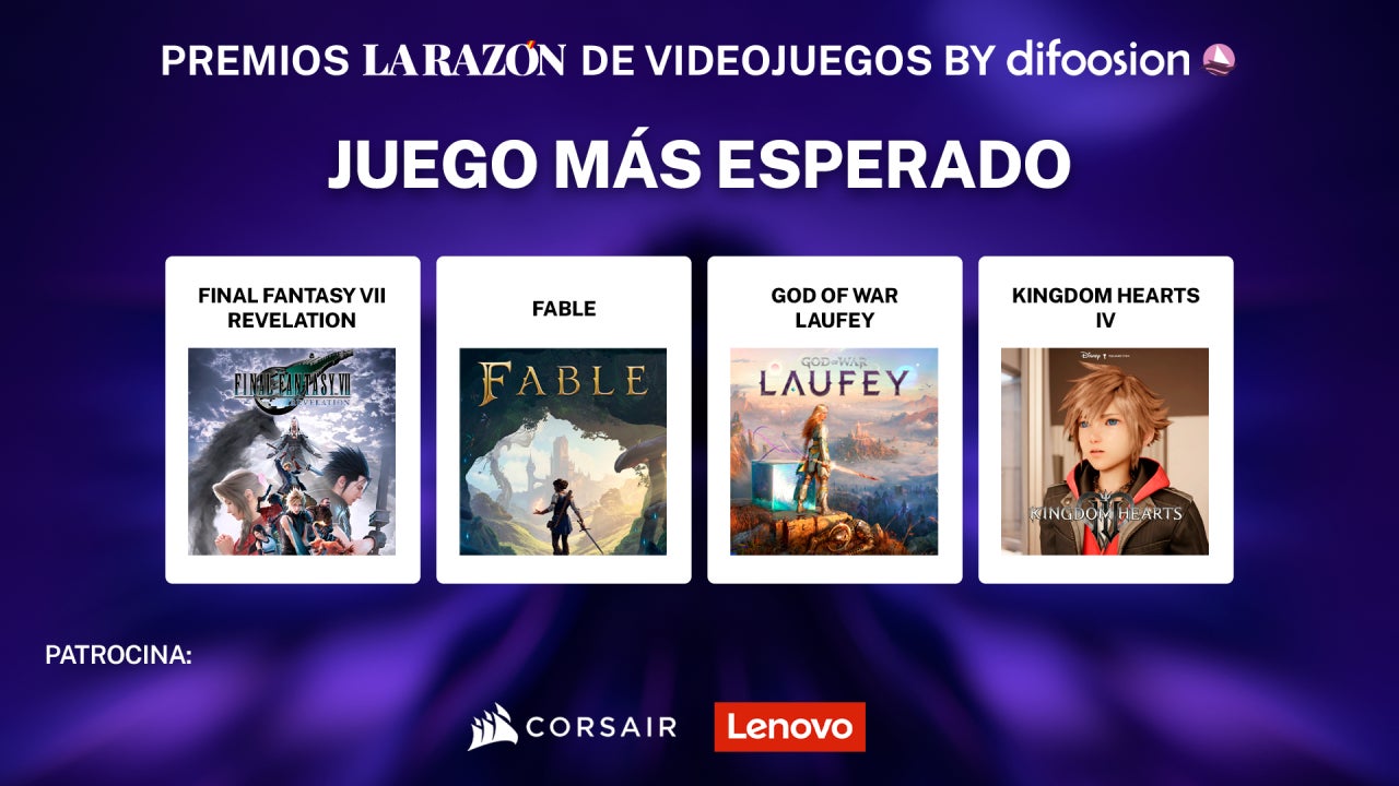 Premios La Razón de Videojuegos by Difoosion: vota al juego más esperado