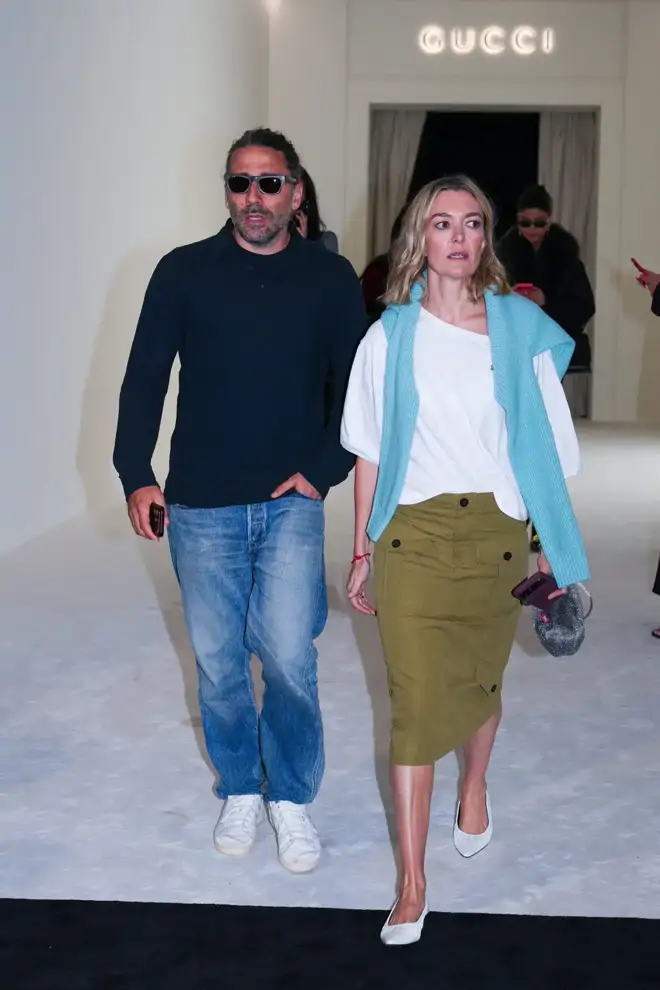 Marta Ortega junto a Carlos Torretta en el desfile de Gucci en Milán | Cordon Press